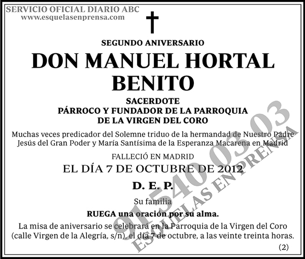 Manuel Hortal Benito